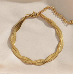 Gold Chain Bracelet