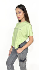 Cool Kid Pastel Green Tee-Slayink-Printed,Printed Tee,Printed Tshirt,Women Tshirt, green t shirt, green t-shirt womens,casual wear women, women relaxed fit t-shirt, green t-shirt women, printed t-shirt women, relaxed fit t-shirt for women, women's relaxed fit t-shirt, green graphic tee women, women's green printed t-shirt, loose fit green t-shirt women,women gym t-shirt, workout t-shirt for women, gym wear for women, activewear women,cotton t-shirt, trending casual wear