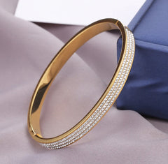 Gold Studded Bracelet