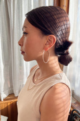 Rose Gold Hoop Earrings