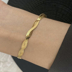 Gold Chain Bracelet