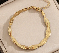 Gold Chain Bracelet