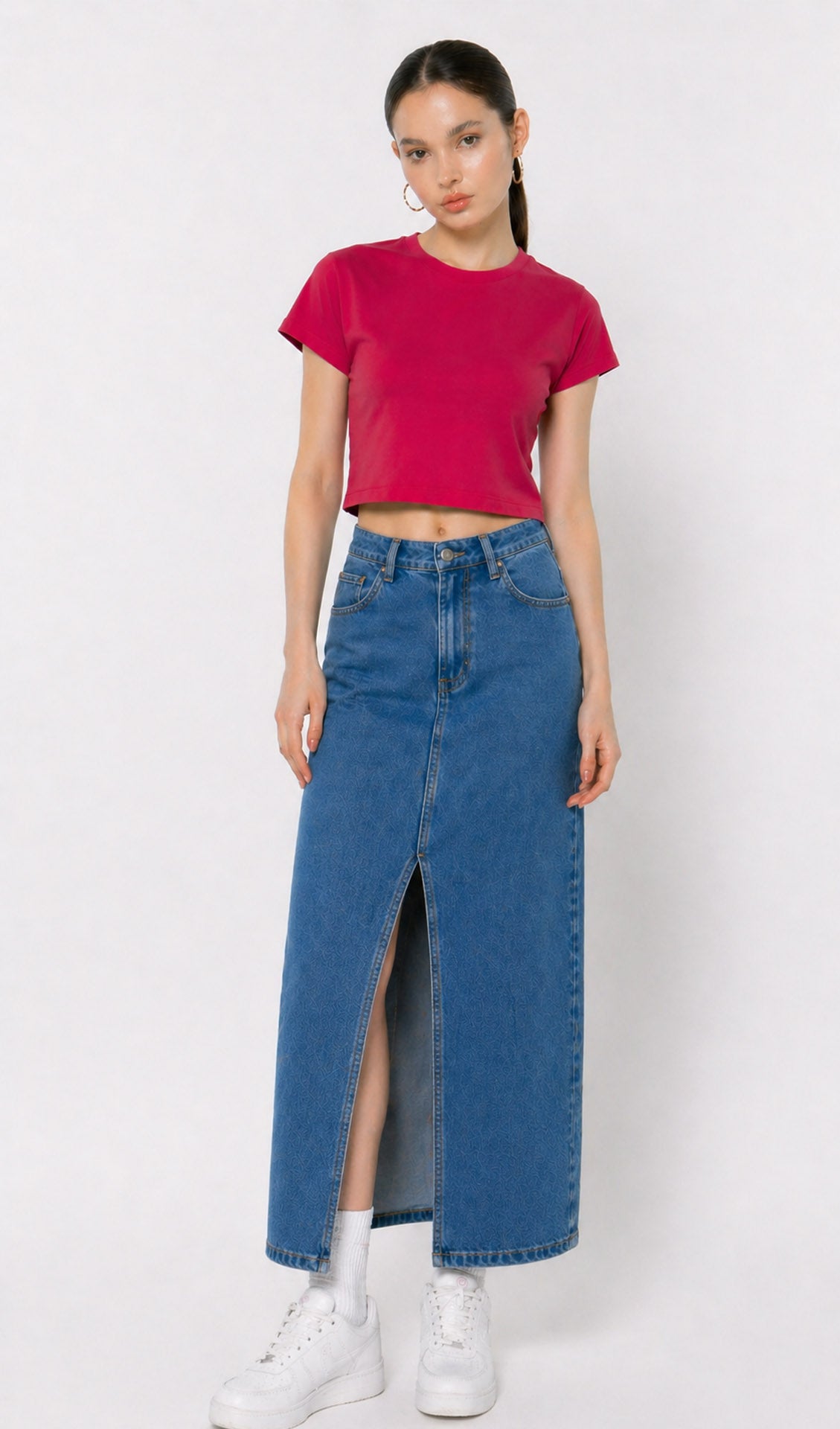 pink crop top, hot pink top, dark pink crop top, crop top in pink, pink crop top women, h&m pink top, crop top trend, trending crop top, pink top, crop top girls