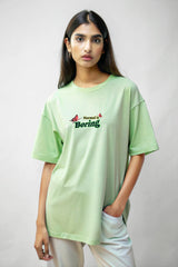 Normal is Boring Pastel Green T-shirt