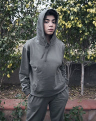 olive green hoodie women's, oversized hoodie set India, baggy sweatpants for girls, stylish loungewear India, co-ord set women's fashion, casual wear for women India, winter fashion India, comfortable athleisure outfit, street style hoodie and joggers, trendy sweat suit, plain hoodie design, unisex style clothing India, relaxed fit apparel,casual outfit women, cozy outfit women, comfortable women's hoodie,best oversized hoodie, and outfit ideas with olive green.
