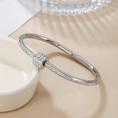 Silver Studded Bracelet