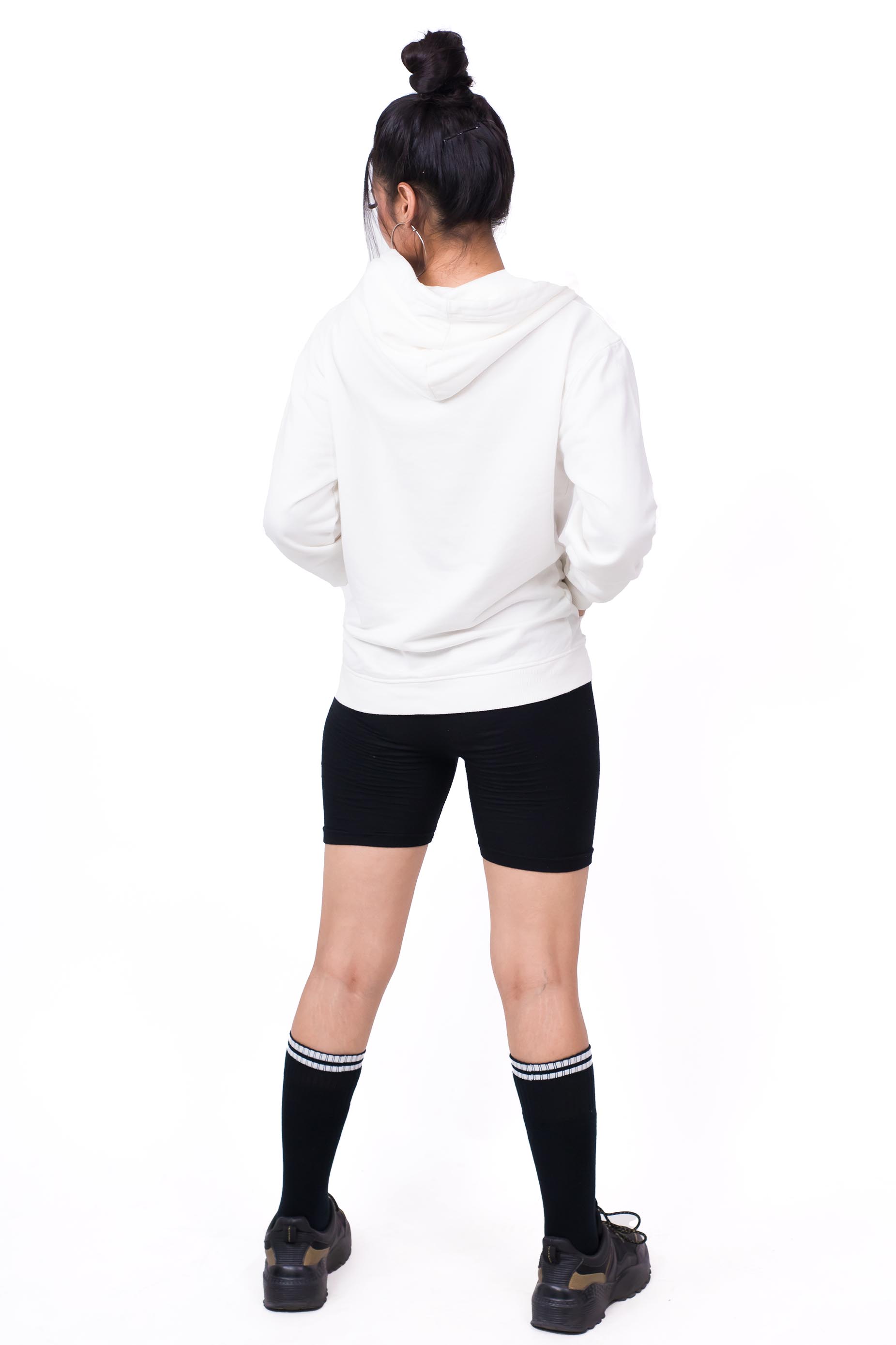 Embroidered Oversized Hoodie White - Fleece-Slayink-CASUAL,casualwear,Cotton,Dropshoulder,Hoodie,Loungewear,Oversized,SWEATSHIRT,Westernwear,Winter,winterclothing