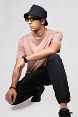 Brown cotton men's oversized t-shirt,Oversized brown t-shirt for men,Men's brown cotton t-shirt,Men's casual brown t-shirt,Cotton oversized t-shirt men,Men's trendy oversized t-shirt