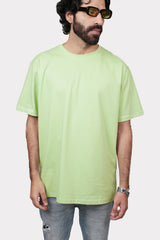 pastel green cotton men's oversized t-shirt,Oversized green t-shirt for men,Men green cotton t-shirt, Men casual t-shirt,Cotton oversized t-shirt men,Men trendy oversized t-shirt