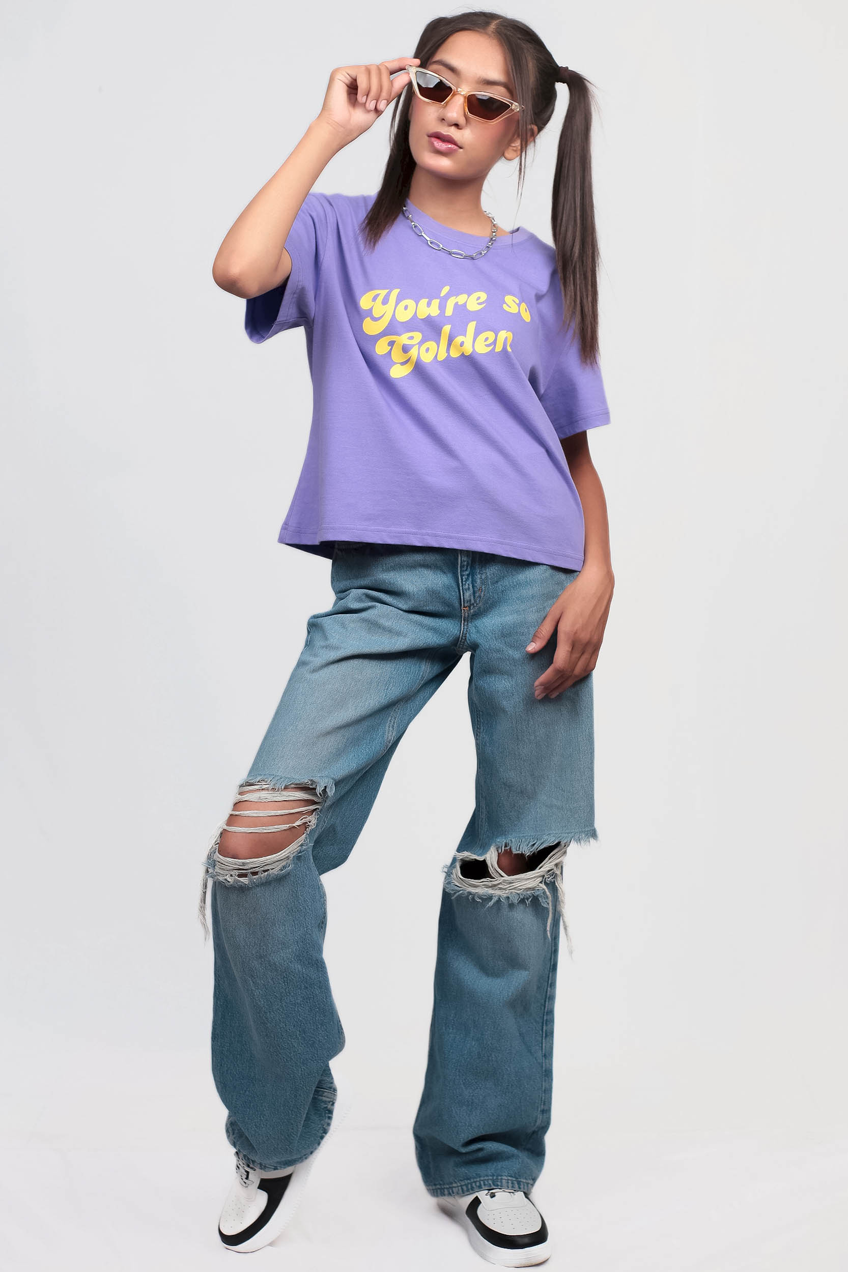 Women Purple top,Purple Graphic T-shirt , purple tshirt, relaxed fit tshirt, printrd tshirt, trendy college wear, slogan tee, you are so golden, casual wear women , graphic tee for girls, pastel top,,women workout t-shirt,gym t-shirt women, ladies top, cotton t-shirt, trndy graphic tee, trending top, baggy top, gym tee, loose tshirts for ladies,gym shirt , purple top