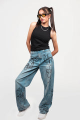 Slayink Women Black Cotton Tank Top