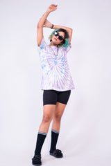 Slayink tie dye co ord set women, oversized co ord set, cotton co ord set women, summer co ord set women, pastel co ord set, gym co ord set women,beach co ord set women, purple co ord set , casualwear, purple oversized t-shirt, trendy college wear, pastel top, women's workout t-shirt, gym t-shirt women, ladies top, cotton t-shirt, trendy graphic tee, trending top, baggy top, gym tee, loose t-shirts for ladies, gym shirt, purple top, ladies top