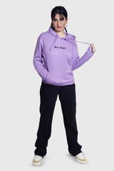 Embroidered Oversized Hoodie Lilac - Fleece-Slayink-CASUAL,casualwear,Cotton,Dropshoulder,Hoodie,Loungewear,Oversized,SWEATSHIRT,Westernwear,Winter,winterclothing
