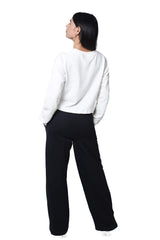 Crop Sweatshirt White