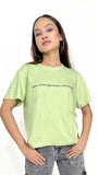 Cool Kid Pastel Green Tee-Slayink-Printed,Printed Tee,Printed Tshirt,Women Tshirt, green T-shirt