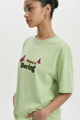Normal is Boring Pastel Green T-shirt