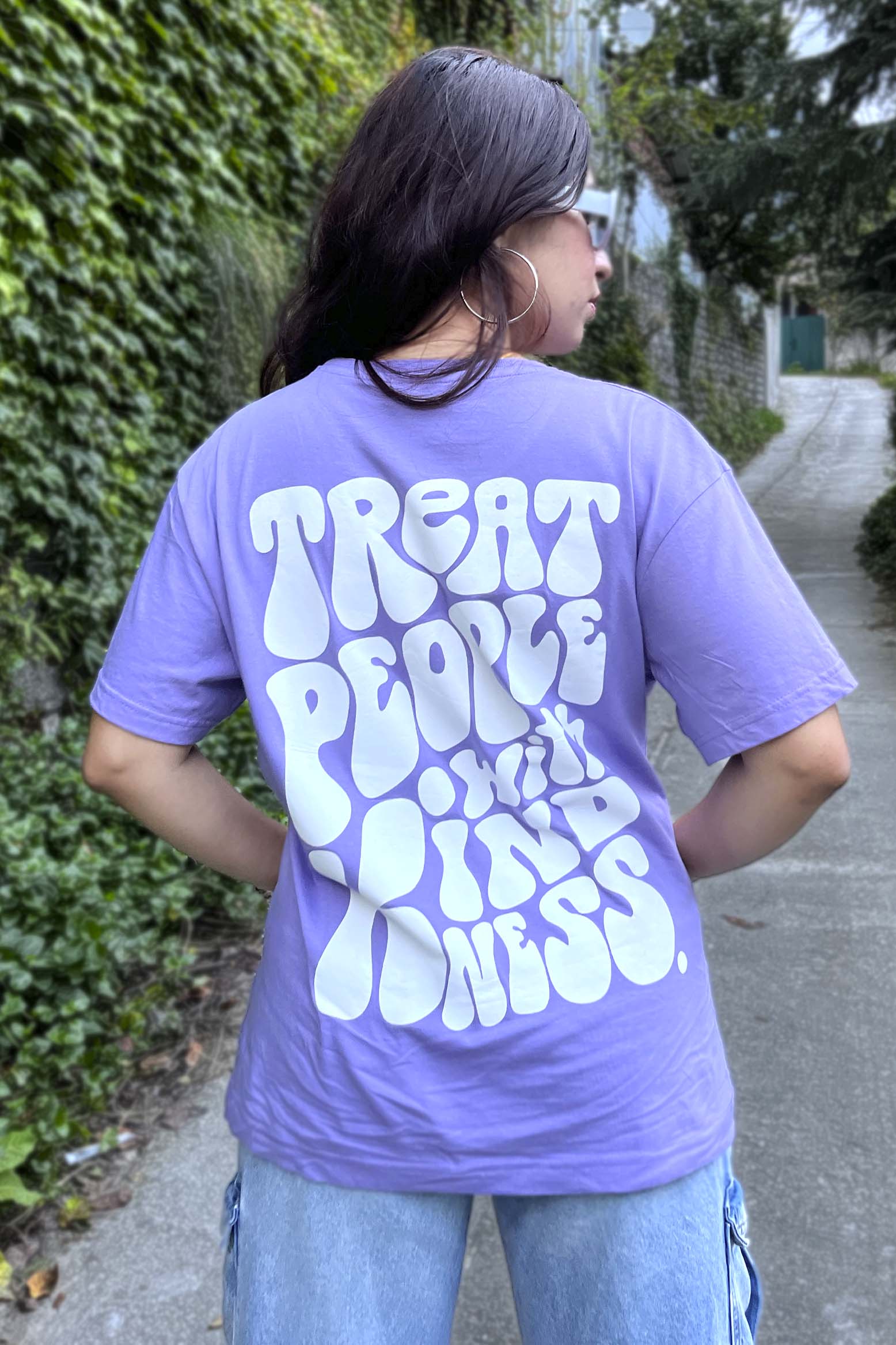 Oversized T-shirt, Oversized Graphic T-shirt, oversized t-shirt women, T-shirt, pastel tee, lilac t-shirt, purple t-shirt,Purple Graphic T-shirt , relaxed fit tshirt, printrd tshirt, trendy college wear, slogan tee, casual wear women , graphic tee for girls, pastel top, women workout t-shirt,gym t-shirt women, ladies top, cotton t-shirt, trndy graphic tee, trending top, baggy top, gym tee, loose tshirts for ladies,gym shirt , purple top, slogan tee, trendy college wear, casual wear women, cotton top