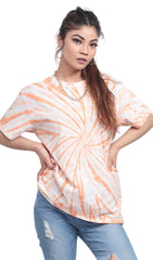Slayink orange tie & dye t-shirt, Slayink  women tie & dye t-shirt, orange tie dye t-shirt women, oversized t-shirt , cotton t-shirt for women, summer t-shirt women, college wear t-shirt for girls, beach wear t-shirt women, gym wear t-shirt women,  trendy college wear, pastel top, women's workout t-shirt, gym t-shirt women, ladies top, cotton t-shirt, trendy graphic tee, trending top, baggy top, gym tee, loose t-shirts for ladies, gym shirt, purple top, ladies top