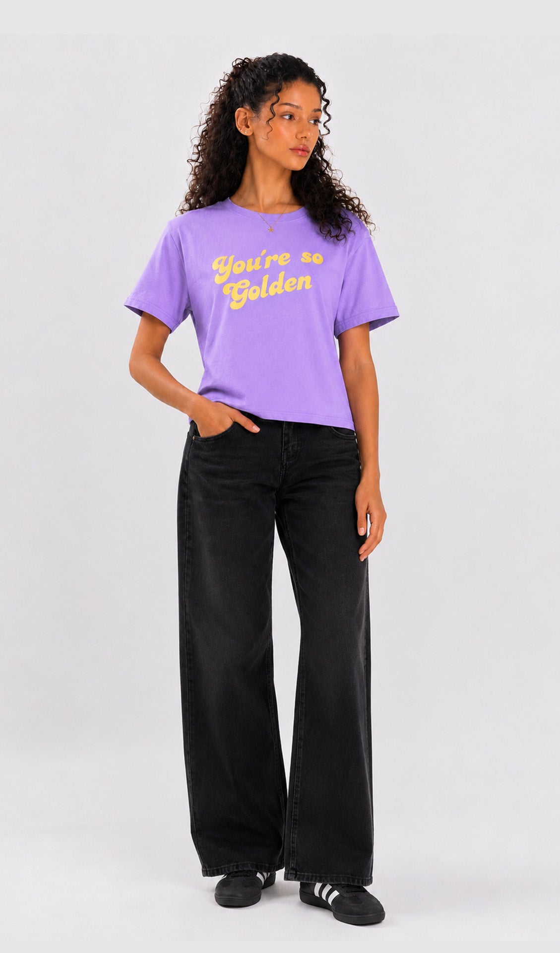 Women Purple top,Purple Graphic T-shirt , purple tshirt, relaxed fit tshirt, printrd tshirt, trendy college wear, slogan tee, you are so golden, casual wear women , graphic tee for girls, pastel top,,women workout t-shirt,gym t-shirt women, ladies top, cotton t-shirt, trndy graphic tee, trending top, baggy top, gym tee, loose tshirts for ladies,gym shirt , purple top