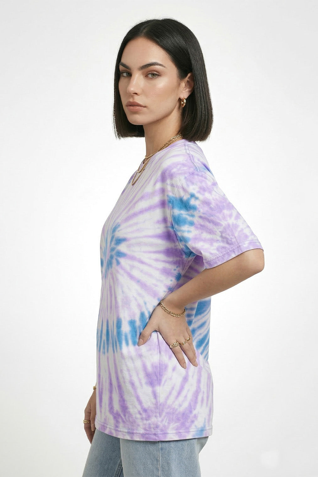 Slayink women Tie & dye tshirt, Slayink women t-Shirt,Oversized T-shirt, Oversized tie & dye T-shirt, oversized t-shirt, trendy college wear,casual wear, pastel top, women workout t-shirt,gym t-shirt women, ladies top, cotton t-shirt, trending top, baggy top, gym tee, loose tshirts for ladies, gym shirt , purple top, tie dye t-shirt women, Soft Girl Fashion, affordable  t-shirt, printed t-shirt women, college wear, t-shirt women.Purple tie & dye t-shirt, aesthetic top