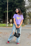 Lilac Graphic T-shirt