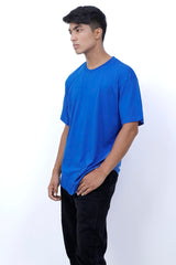 menswear, oversized t-shirt, cotton men t-shirt, cotton t-shirt, blue t-shirt men, t-shirt for men, Men casual t-shirt, Cotton oversized t-shirt men, Men trendy oversized t-shirt.