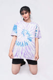 Oversized Lilac Tie and Dye Tshirt