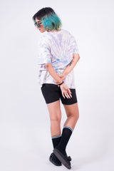 Slayink tie dye co ord set women, oversized co ord set, cotton co ord set women, summer co ord set women, pastel co ord set, gym co ord set women,beach co ord set women, purple co ord set , casualwear, purple oversized t-shirt,  trendy college wear, pastel top, women's workout t-shirt, gym t-shirt women, ladies top, cotton t-shirt, trendy graphic tee, trending top, baggy top, gym tee, loose t-shirts for ladies, gym shirt, purple top, ladies top